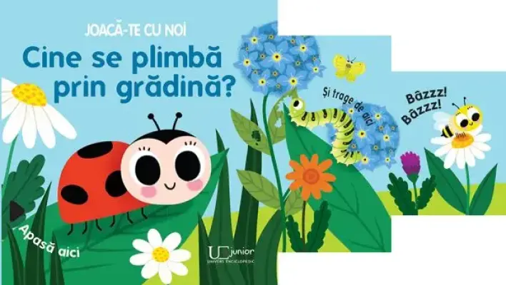Joaca-te cu noi. Cine se plimba prin gradina? (Quarto) — Sonia Baretti