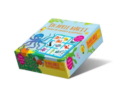 Jocuri de asociere si potrivire. In apele marii (Usborne) — Usborne Books