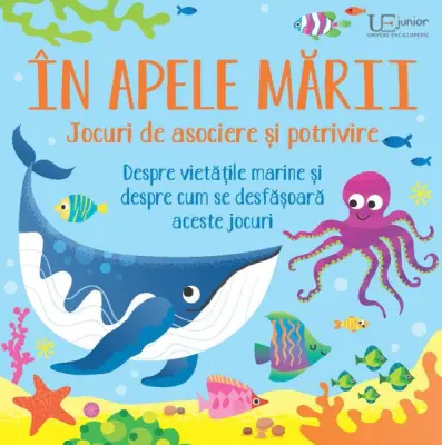 Jocuri de asociere si potrivire. In apele marii (Usborne) — Usborne Books