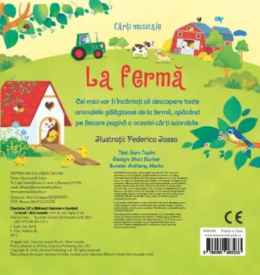 La ferma. Carte muzicala (Usborne)