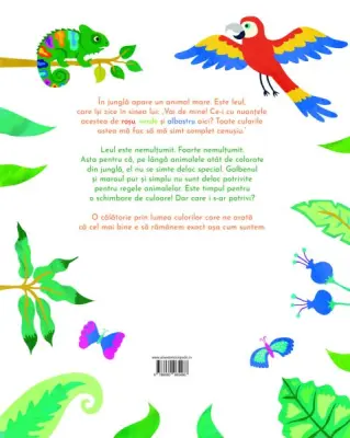 Leul si culorile – Carte pentru copii