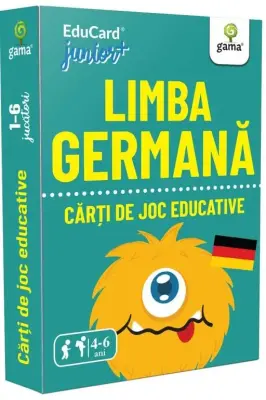 Limba germana. Carti de joc educative