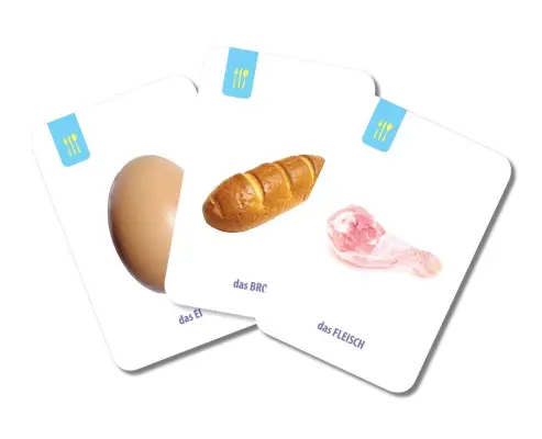 Limba germana. Carti de joc educative — ***