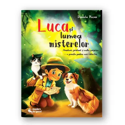 Luca si lumea misterelor, Daniela Rusen, Readers Do Good – Carte pentru copii