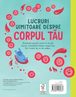 Lucruri uimitoare despre corpul tau (Usborne) – Carte pentru copii