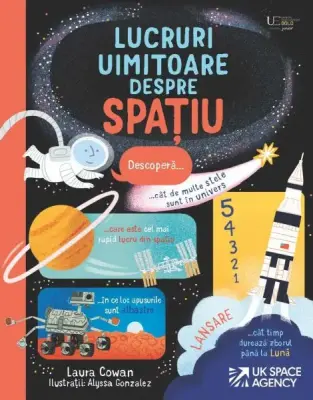 Lucruri uimitoare despre spatiu (Usborne) – Carte pentru copii