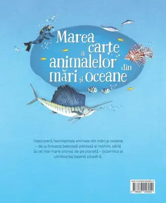 Marea carte a animalelor din mari si oceane (Usborne) – Carte pentru copii