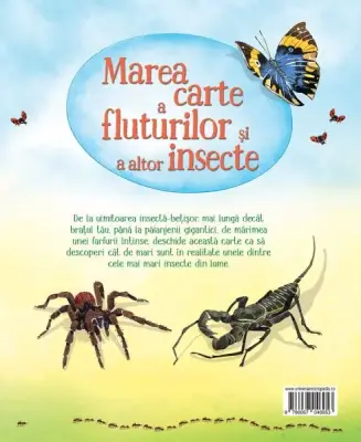 Marea carte a fluturilor si a altor insecte (Usborne) – Carte pentru copii