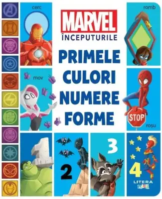 Marvel Inceputurile. Primele culori, numere, forme
