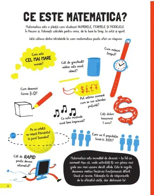 MATEMATICA pentru cei mici. Primele proiecte. Educație STEM — Alice James, Eddie Reynolds & Darran Stobbart