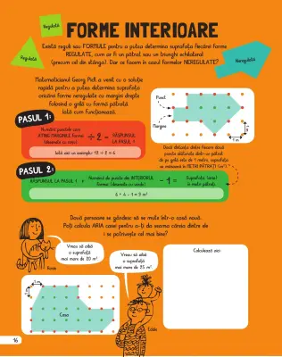 MATEMATICA pentru cei mici. Primele proiecte. Educație STEM — Alice James, Eddie Reynolds & Darran Stobbart