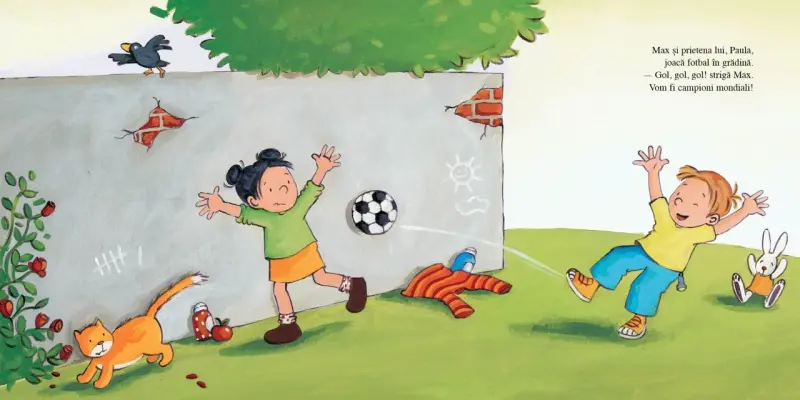 Max vrea sa fie campion la fotbal — Christian Tielmann