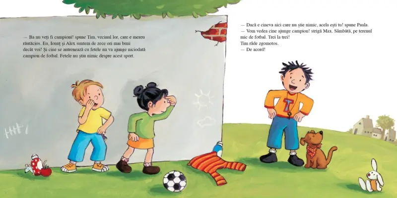 Max vrea sa fie campion la fotbal — Christian Tielmann