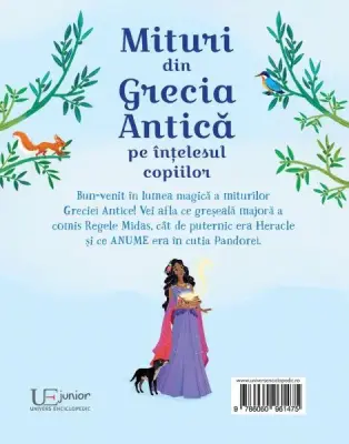 Mituri din Grecia Antica pe intelesul copiilor (Usborne) – Carte pentru copii