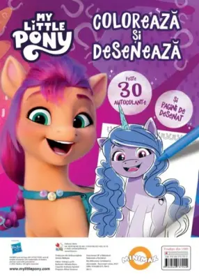 My Little Pony. Coloreaza si deseneaza