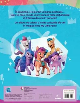 My Little Pony. Curcubeie magice. Citeste si coloreaza