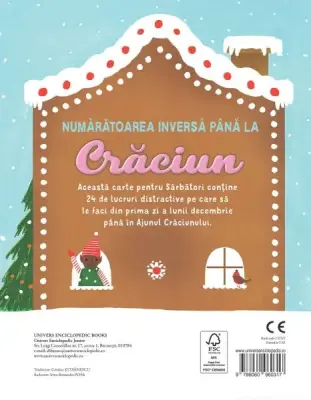 Numaratoarea inversa pana la Craciun (Usborne) – Carte pentru copii