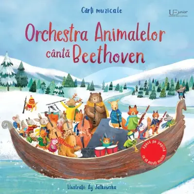 Orchestra Animalelor canta Beethoven (Usborne) – Carte pentru copii