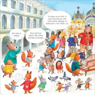 Orchestra Animalelor canta Vivaldi (Usborne) — Usborne Books