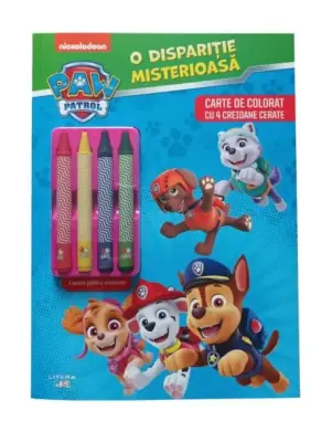 Patrula Cățelușilor. O dispariție misterioasă (conține 4 creioane cerate)