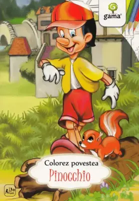 Pinocchio - Colorez povesti alese – Carte pentru copii