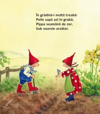 Pippa si Pelle in gradina — Daniela Drescher