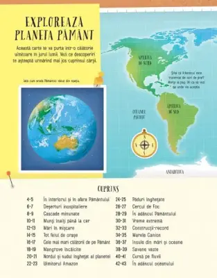 Planeta Pamant. Carte de activitati (Usborne) — Usborne Books