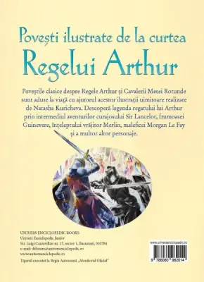 Povesti ilustrate de la curtea Regelui Arthur – Carte pentru copii