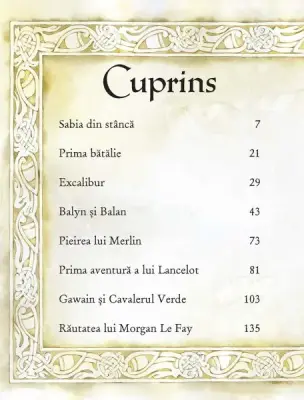 Povesti ilustrate de la curtea Regelui Arthur — Usborne Books