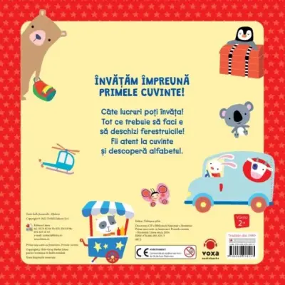 Prima mea carte cu ferestruici. Primele cuvinte