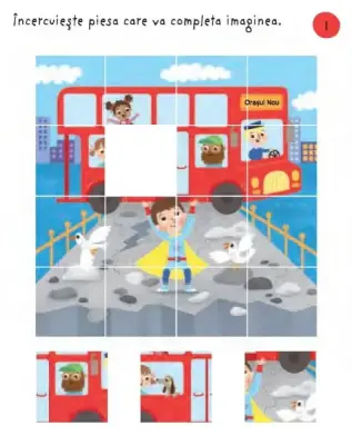 Prima mea carte de activitati cu supereroi (Usborne)