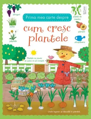Prima mea carte despre cum cresc plantele (Usborne) – Carte pentru copii