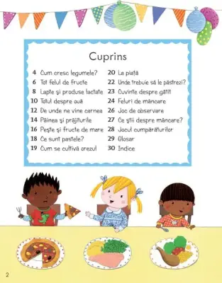 Prima mea carte despre hrana (Usborne) — Usborne Books