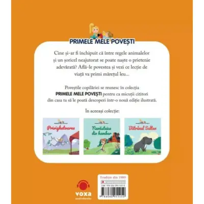 Primele mele povesti. Leul si soricelul – Carte pentru copii