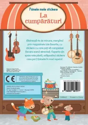 Primele mele stickere. La cumparaturi (Usborne) — Usborne Books