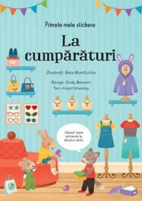 Primele mele stickere. La cumparaturi (Usborne) — Usborne Books