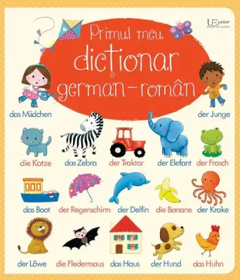 Primul meu dictionar german-roman (Usborne) – Carte pentru copii