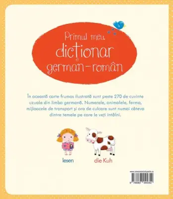 Primul meu dictionar german-roman (Usborne) – Carte pentru copii