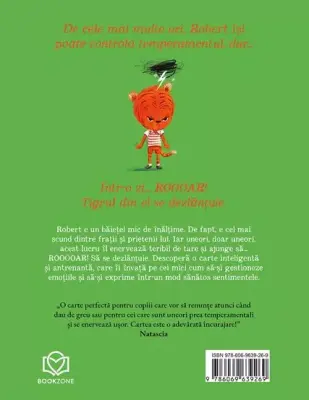 Robert nu se mai enerveaza – Carte pentru copii