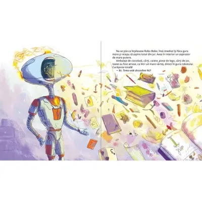 Robo Bobo face ordine in camera, Olina Ortiz — Olina Ortiz