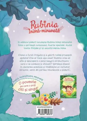 Rubinia Inima-minunata. Misterioasa pana neagra – Carte pentru copii