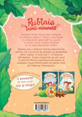 Rubinia Inima-Minunata. Misteriosul vrajitor al ghetii – Carte pentru copii