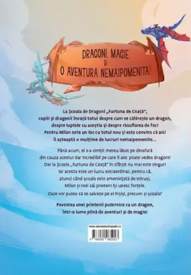 Scoala de dragoni. Furtuna de ceata – Carte pentru copii