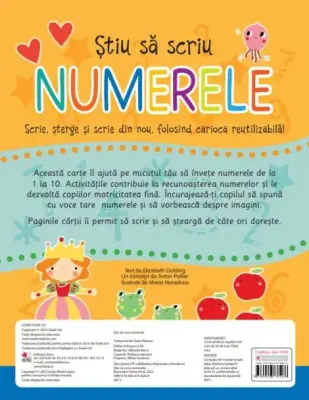 Stiu sa scriu. Numerele
