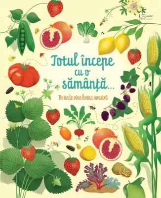 Totul incepe cu o samanta... (Usborne) – Carte pentru copii