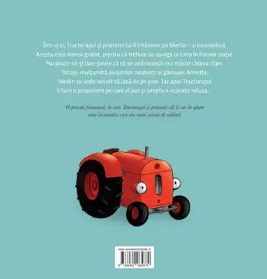 Tractorasul si locomotiva Merlin – Carte pentru copii