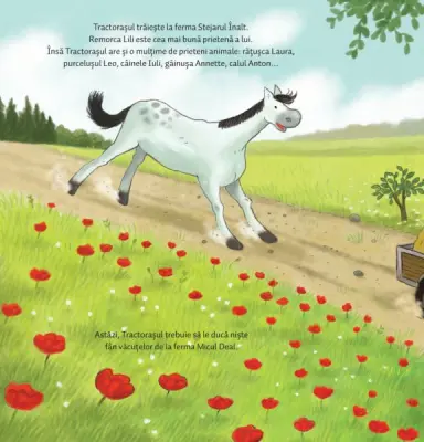 Tractorasul si locomotiva Merlin — Natalie Quintart, Philippe Goossens