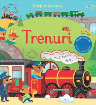 Trenuri: carţi muzicale (Usborne)