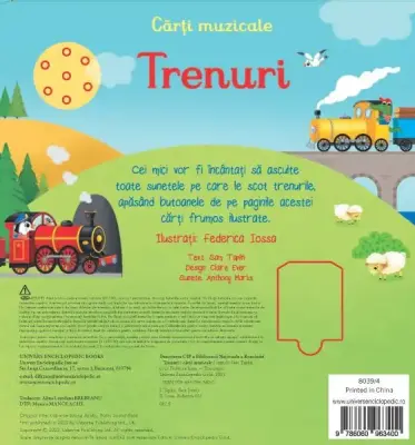 Trenuri: carţi muzicale (Usborne)