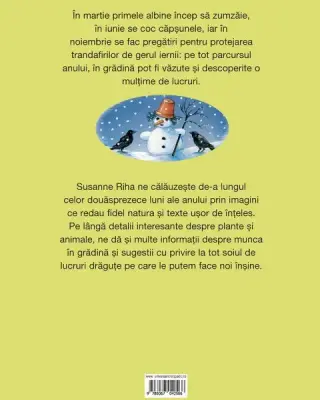 Un an in gradina mea – Carte pentru copii